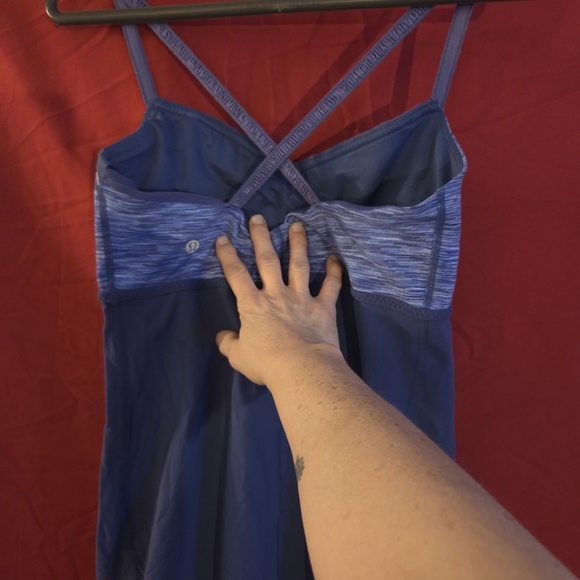 Blue Strappy Dress - Picture 2 of 2